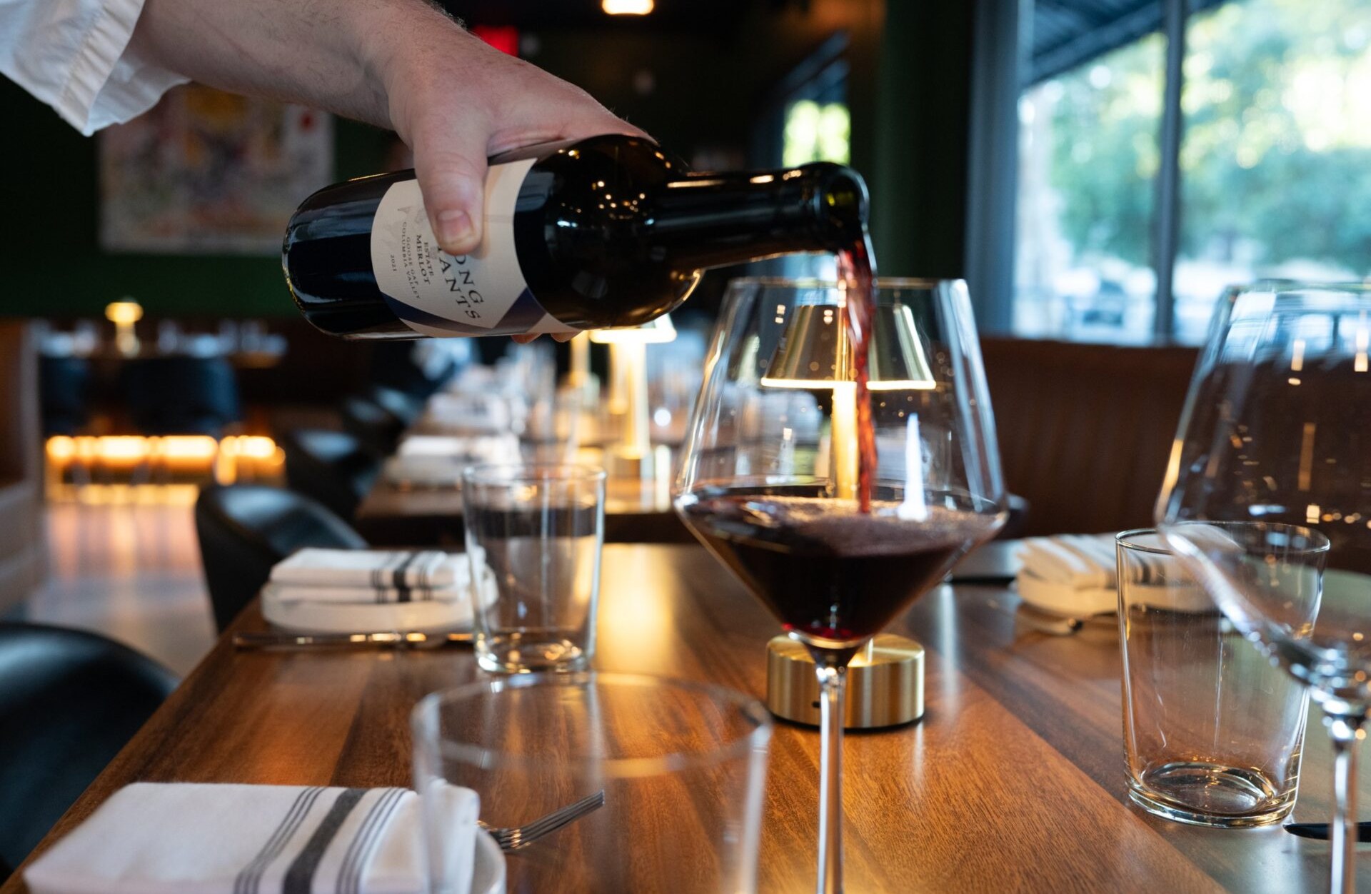 The dining room at Prose Kitchen & Bar, Woodland Hills